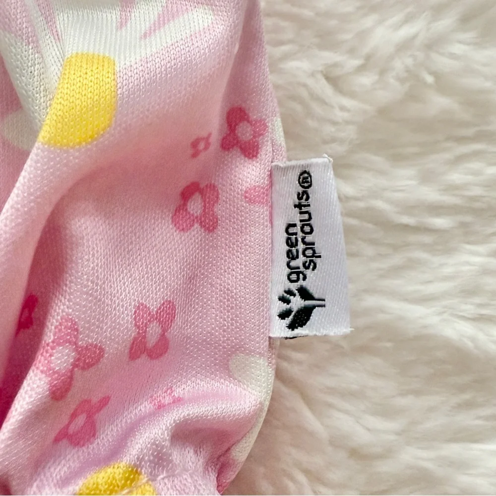 Green Sprouts Eco Pull-Up Swim Diaper Pink Daises Size 3T 28-33 lbs